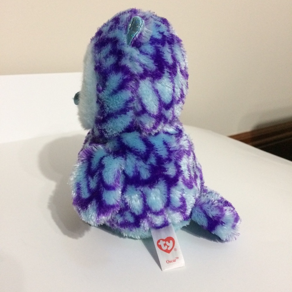 Ty Oscar the Owl Beanie Boo (2016) - Picture 3 of 9